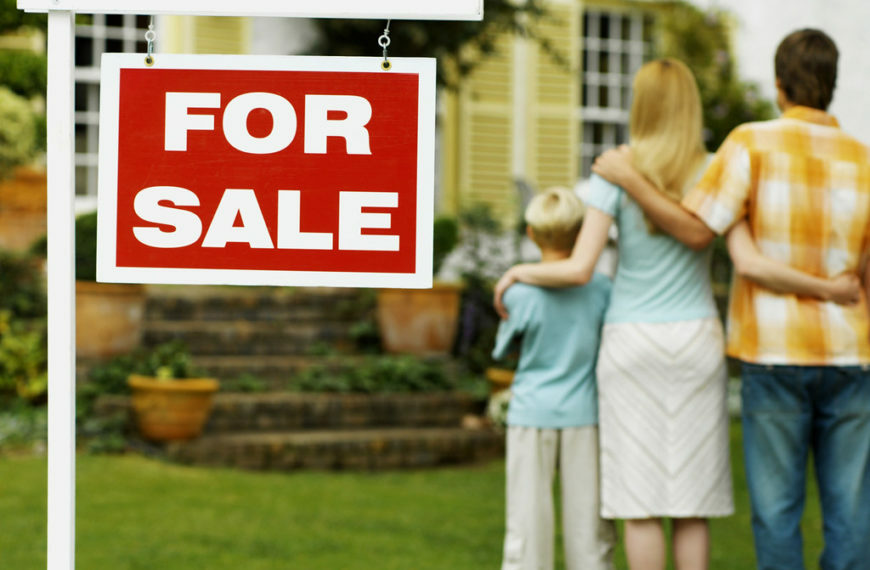 House, Property, Real Estate For Sale Sign