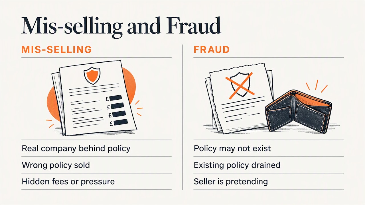 Is life insurance a scam? — overview diagram