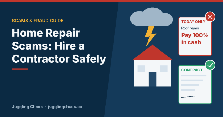 Home Repair Scams: How to Hire a Contractor Safely Home Repair Scams: How to Hire a Contractor Safely