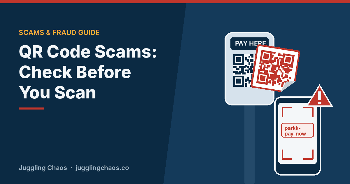QR Code Scams: How to Scan Safely at Parking Meters, in Your Mail and Online
