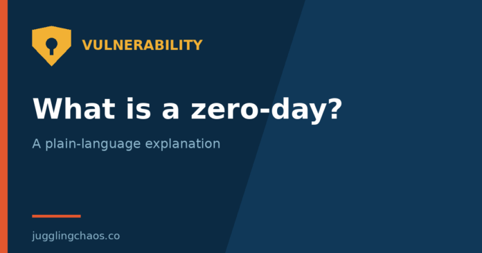 What Is a Zero-Day? A Plain-Language Explanation What Is a Zero-Day? A Plain-Language Explanation